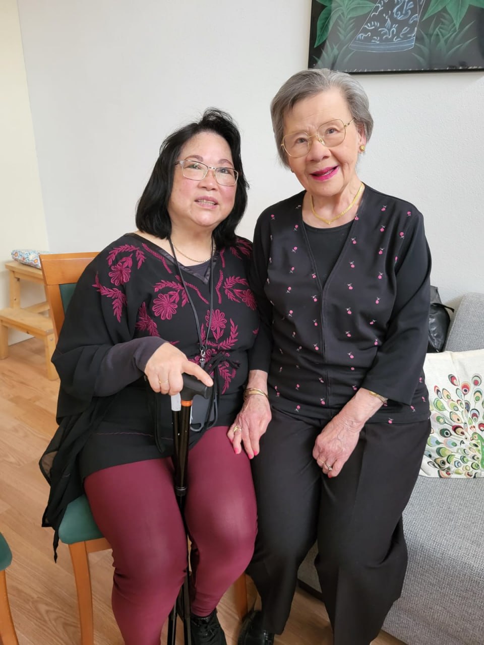 Auntie Norma met familielid